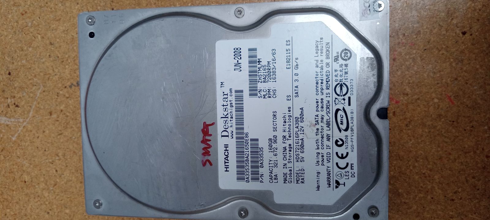 HDS721616PLA380 Hard Drive Donor