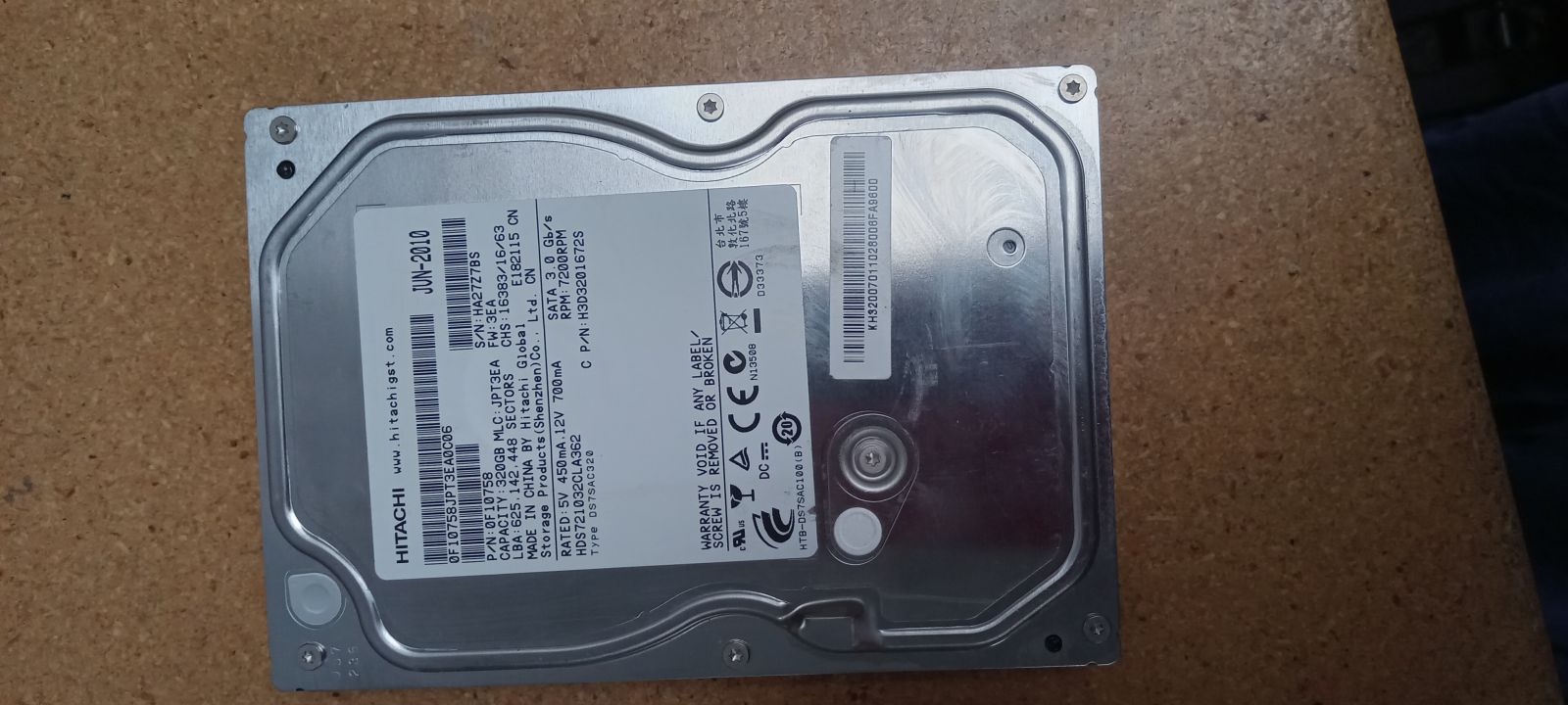 HDS721032CLA362 Hard Drive Donor