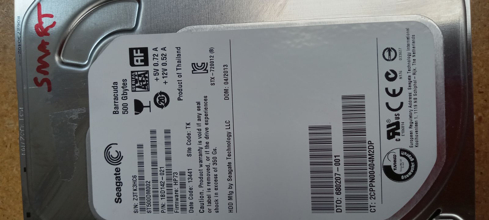 ST500DM002 Hard Drive Donor